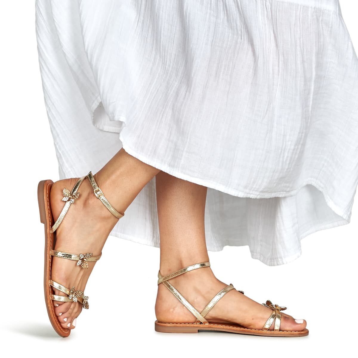 Women's Sandals Les Tropeziennes par M.Belarbi Gold