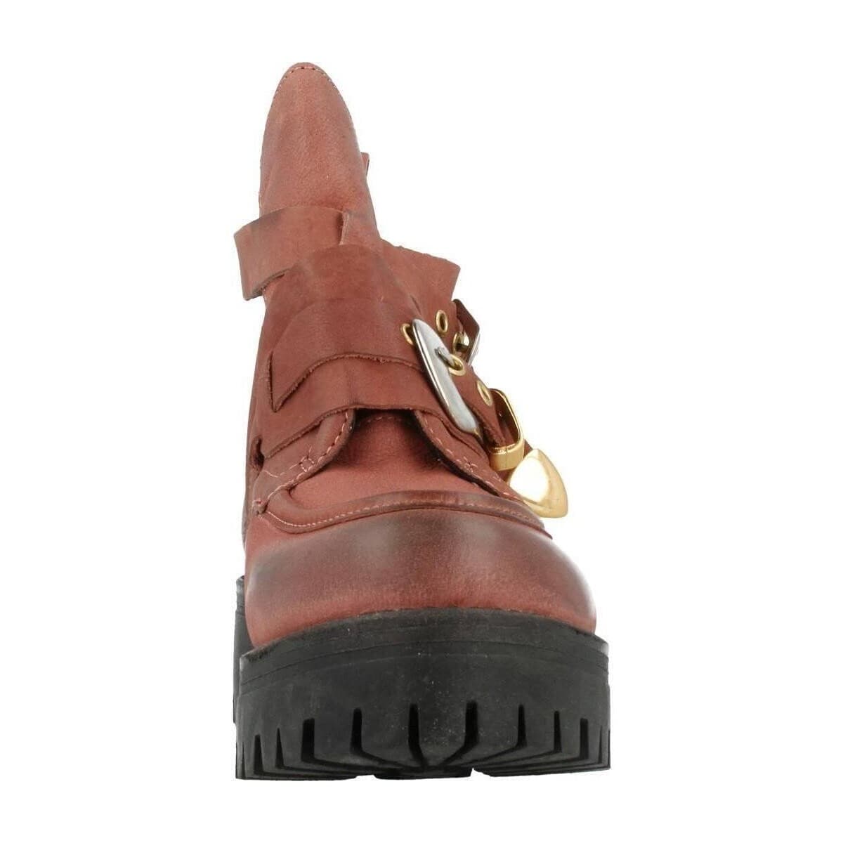 Women's Ankle Boots Yellow Brown