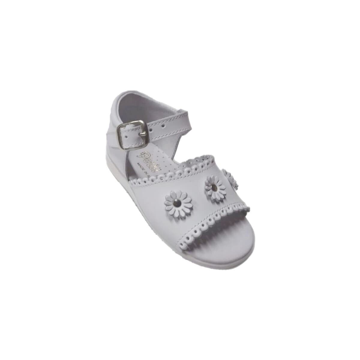 Σανδάλια χωρίς τακούνι Colores 013654 Blanco