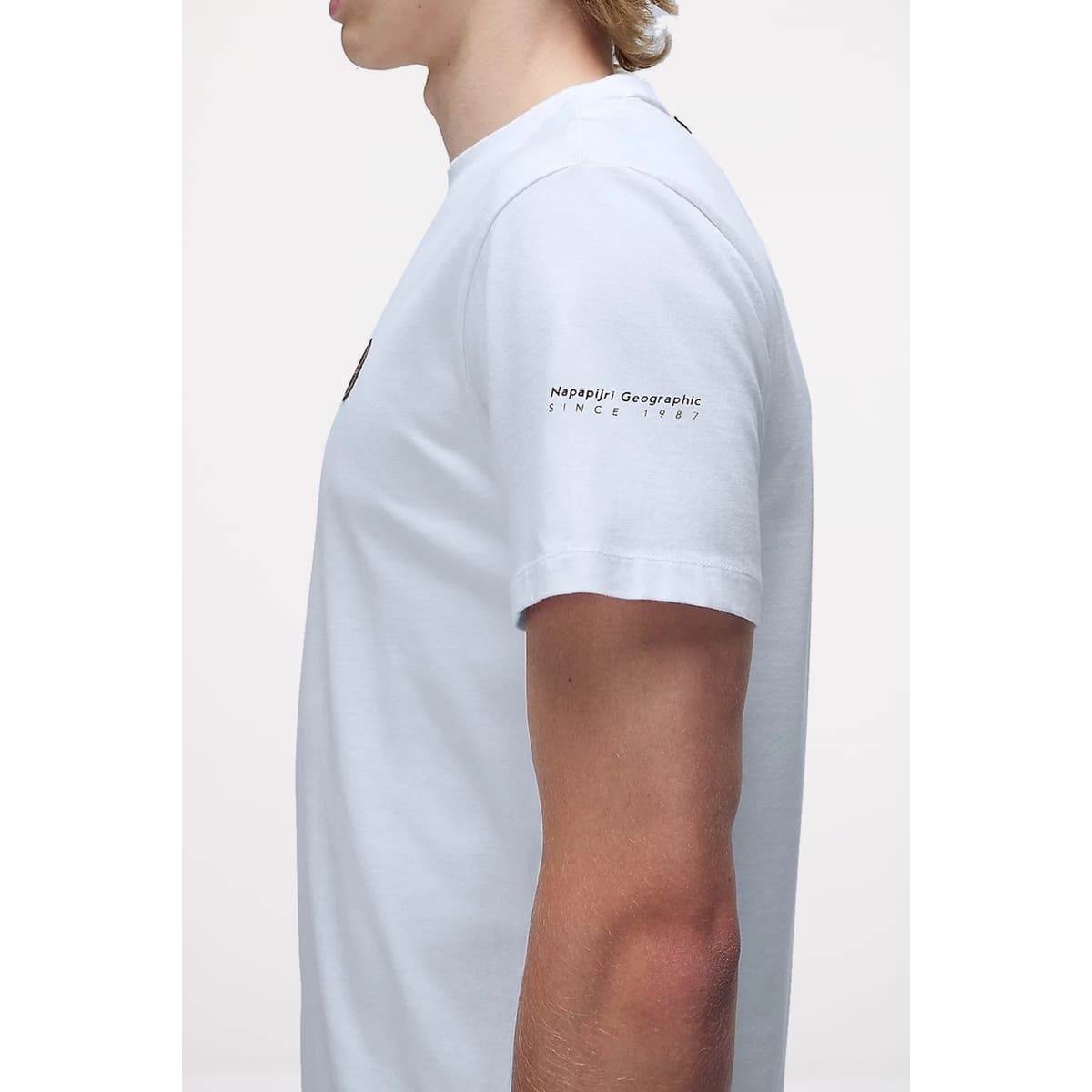 Men's T-Shirts Napapijri White