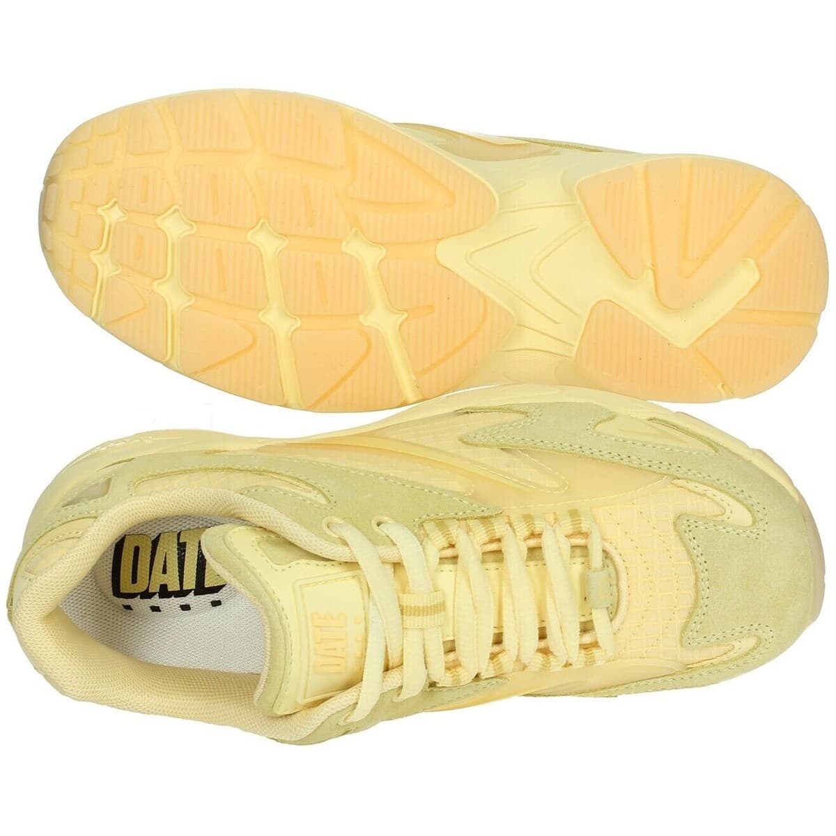 Women's Sneakers D.A.T.E. Yellow