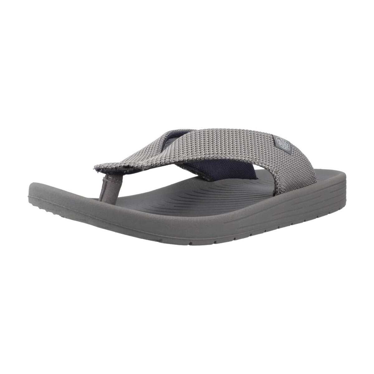 Men's Flip Flops HEYDUDE Gray