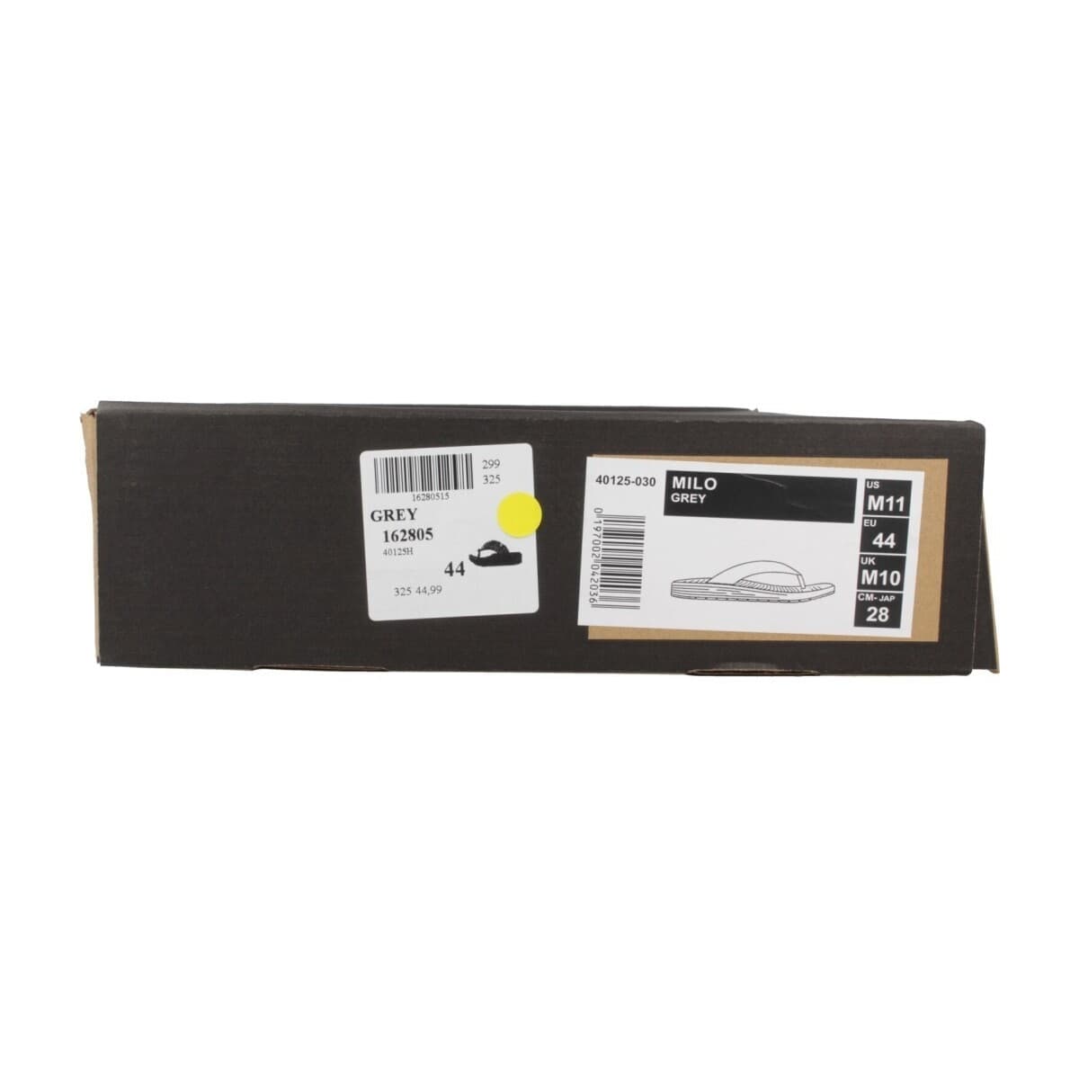 Men's Flip Flops HEYDUDE Gray