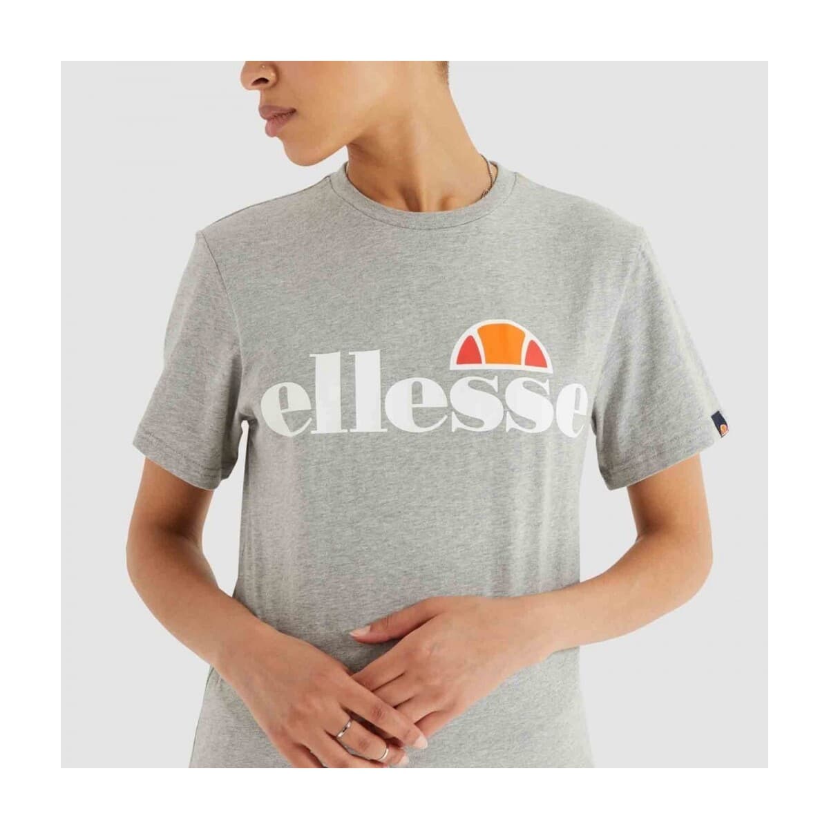Women's T-Shirts Ellesse Gray