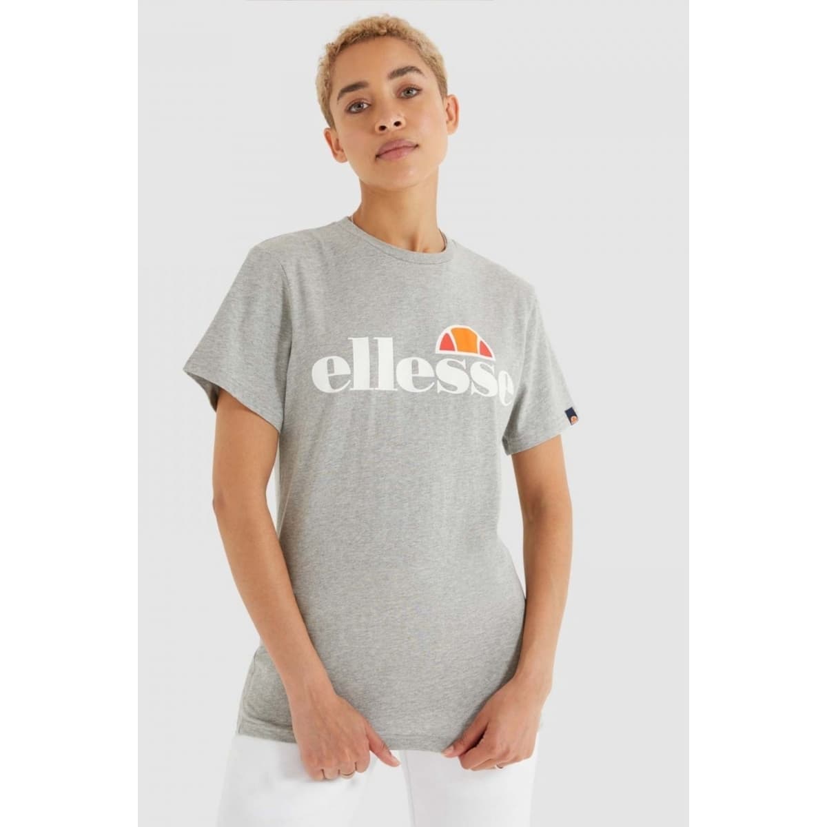 Women's T-Shirts Ellesse Gray