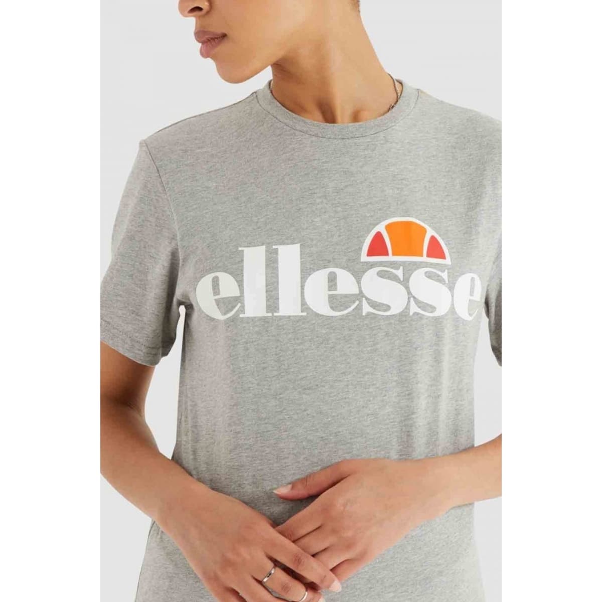 Women's T-Shirts Ellesse Gray