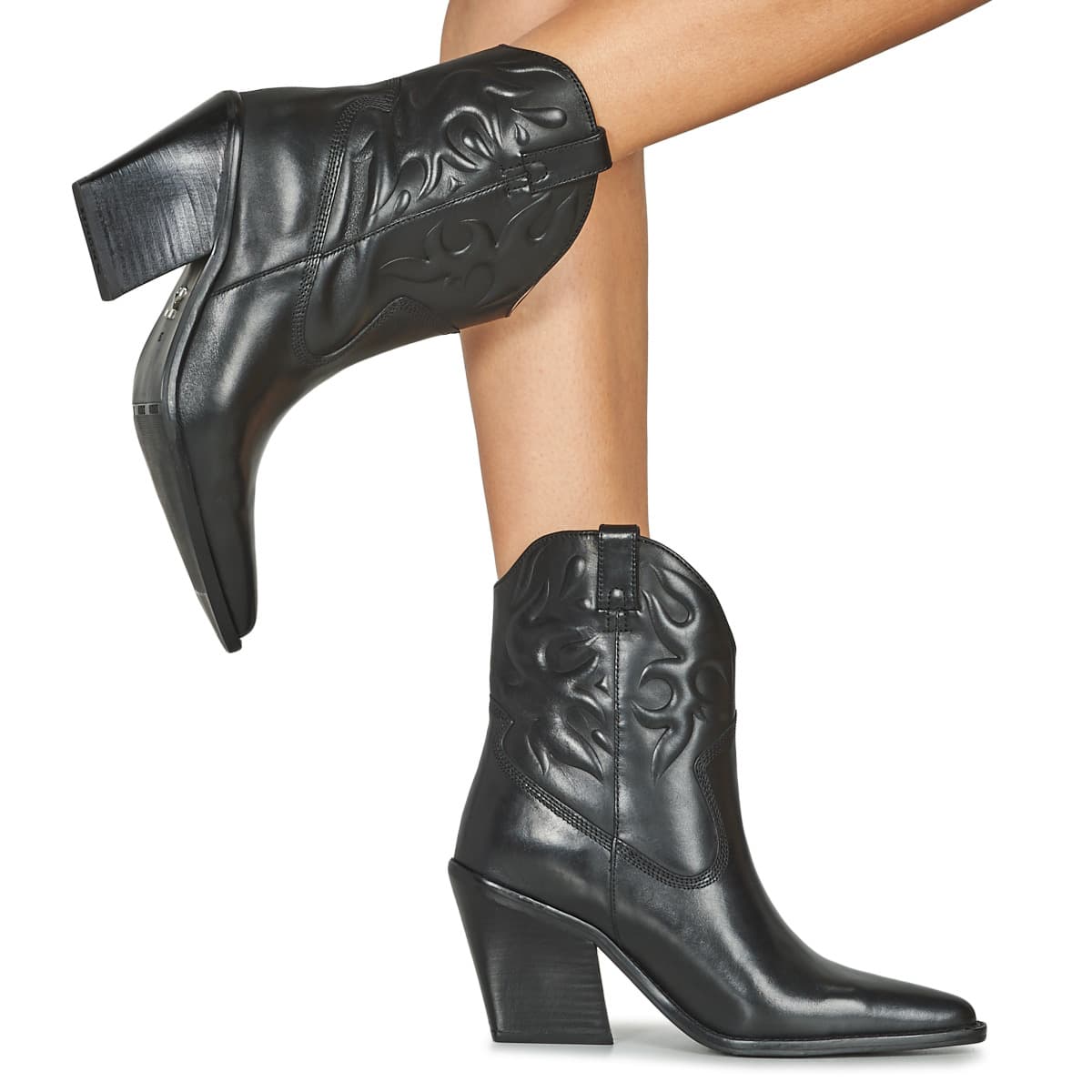 Women's Ankle Boots Bronx Black