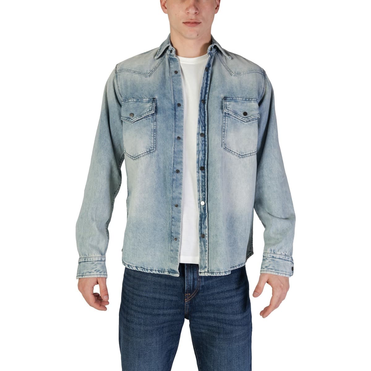 Men's Shirts BOSS Blue