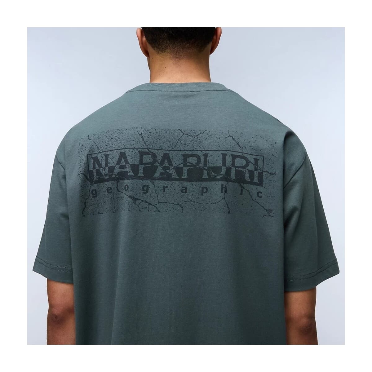Men's T-Shirts Napapijri Green