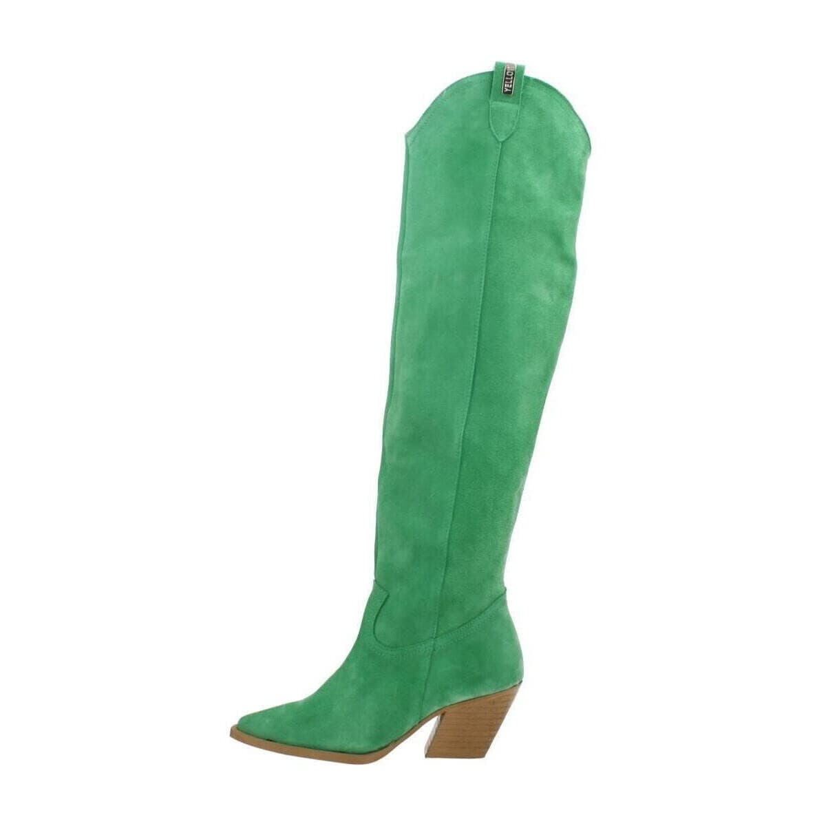 Women's Boots Yellow Green