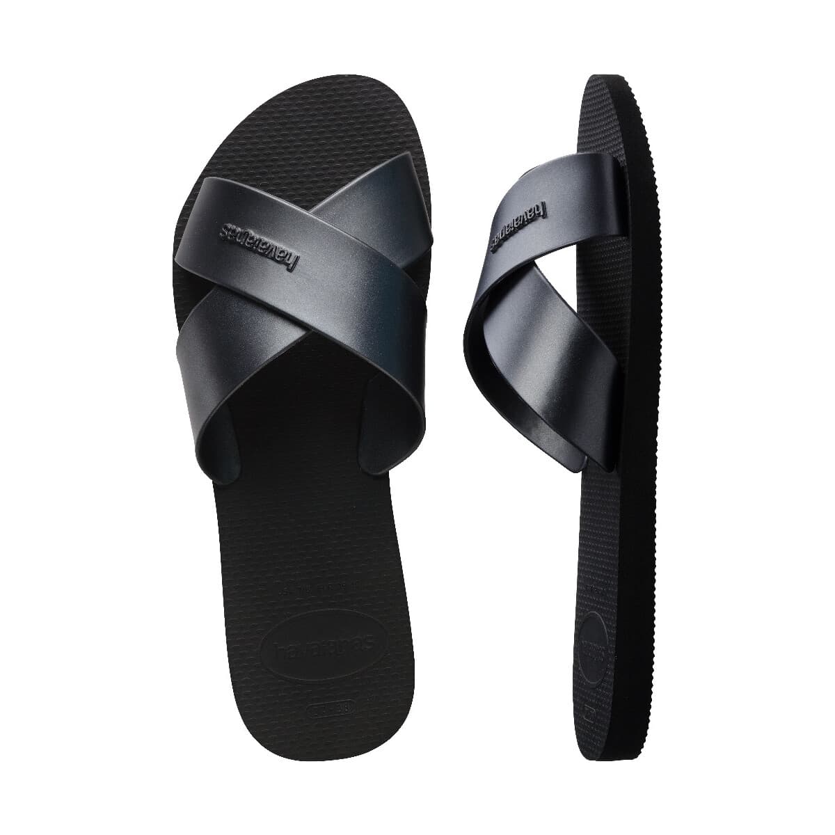 Γυναικεία Σαγιονάρα Havaianas Aqua Χρώματος Μαύρο 4148866-0090