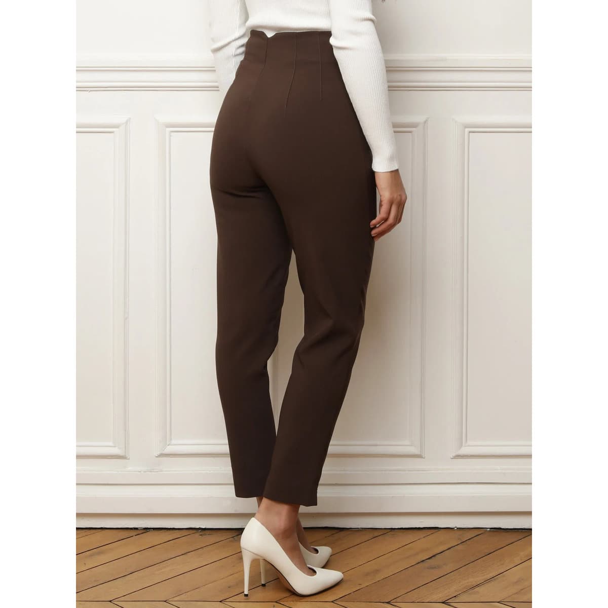 Women's Pants La Modeuse Brown
