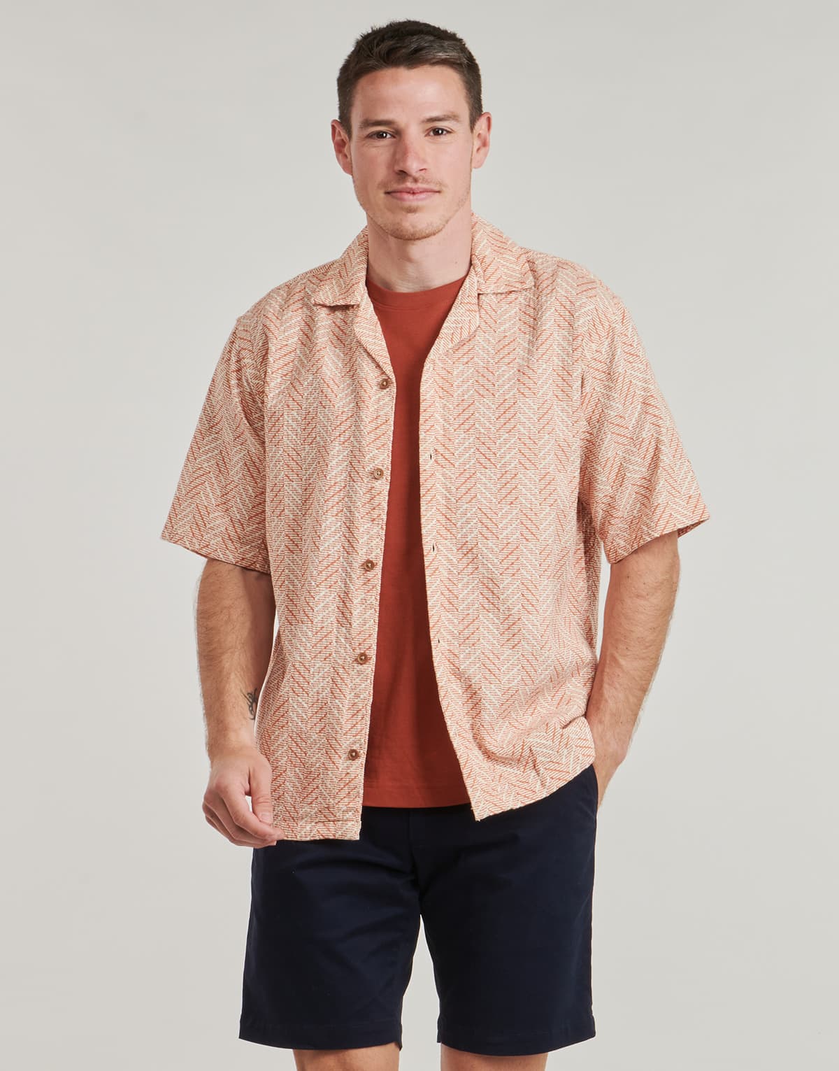 Men's T-Shirts Jack & Jones Orange