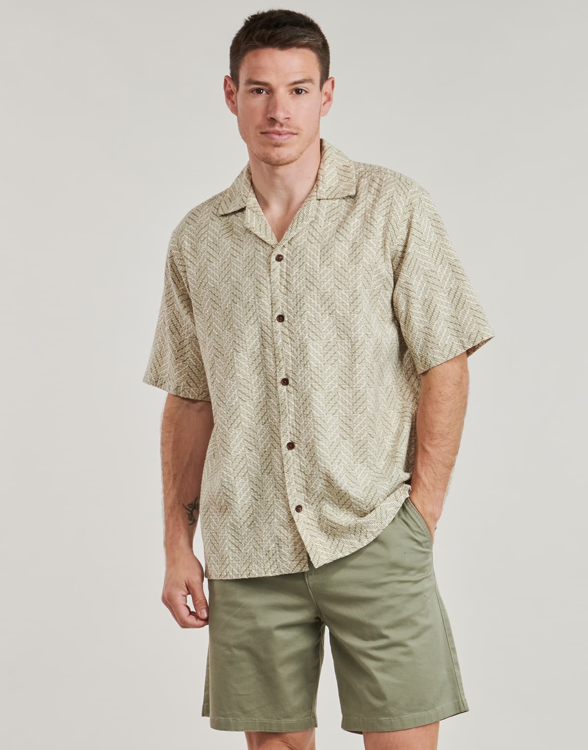 Men's Shirts Jack & Jones Green