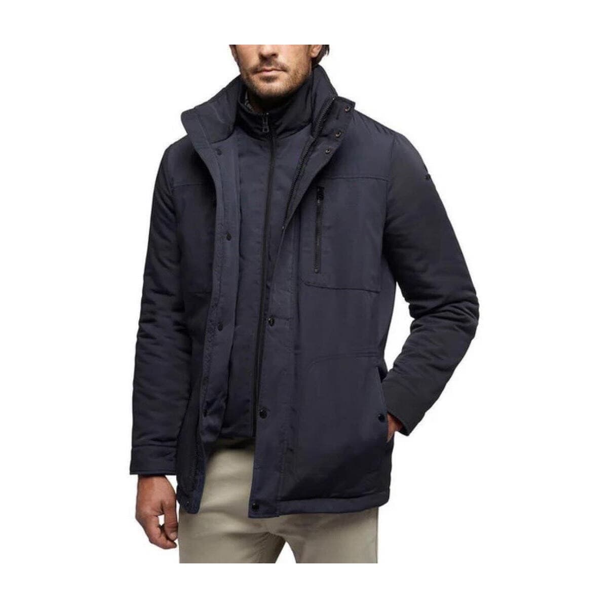 Men's Parkas Geox Blue