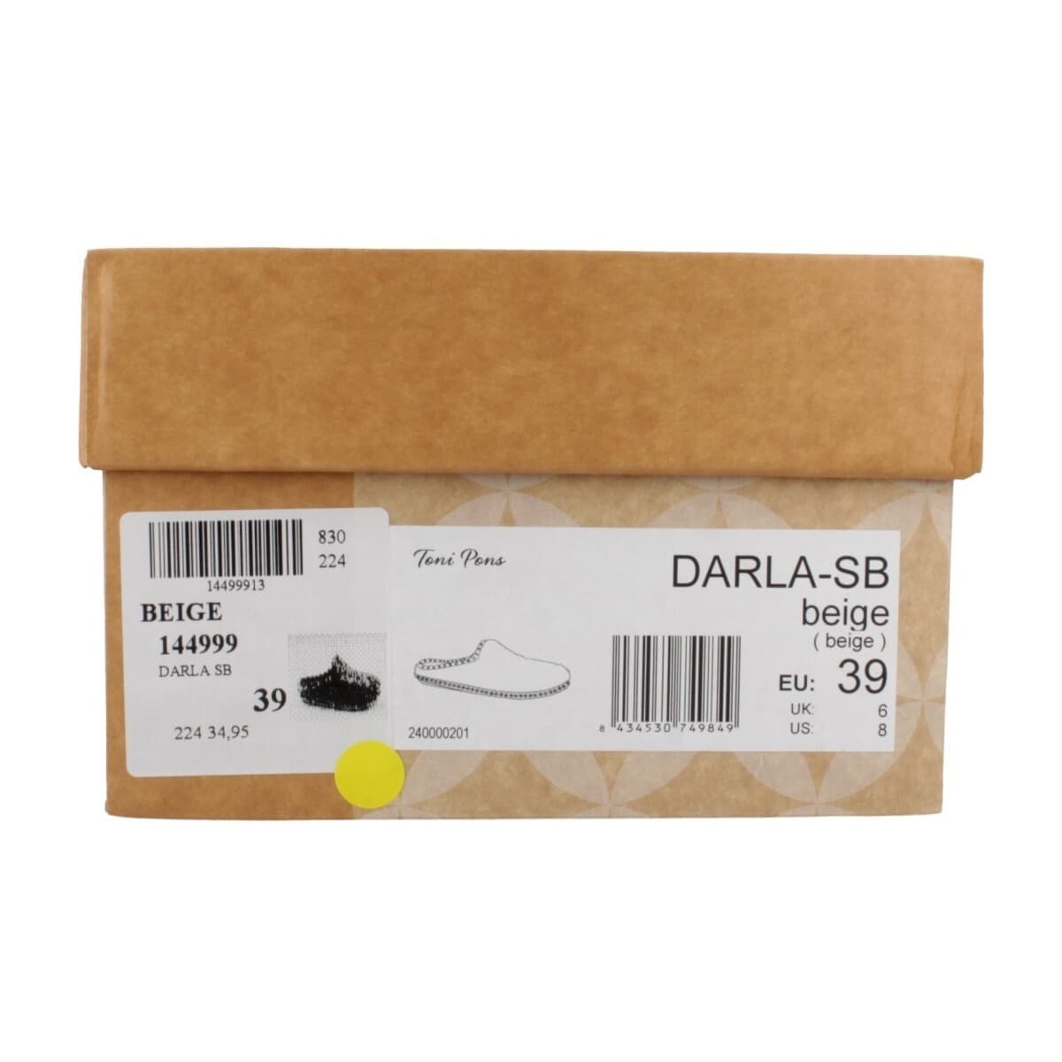 Women's House Slippers Toni Pons Beige