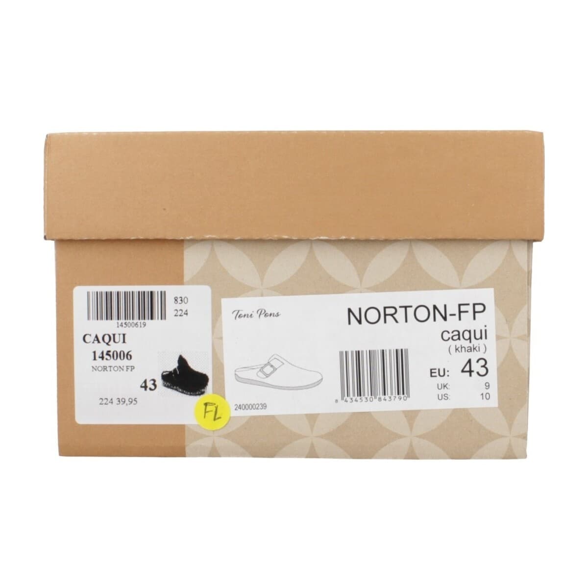 Men's House Slippers Toni Pons Green