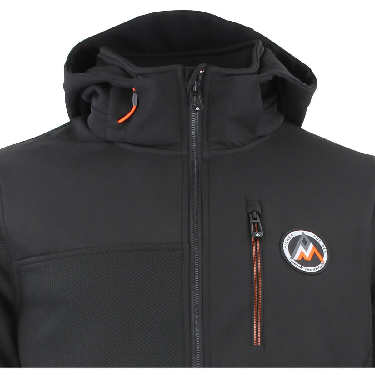 Men's Sweatshirts Peak Mountain Black