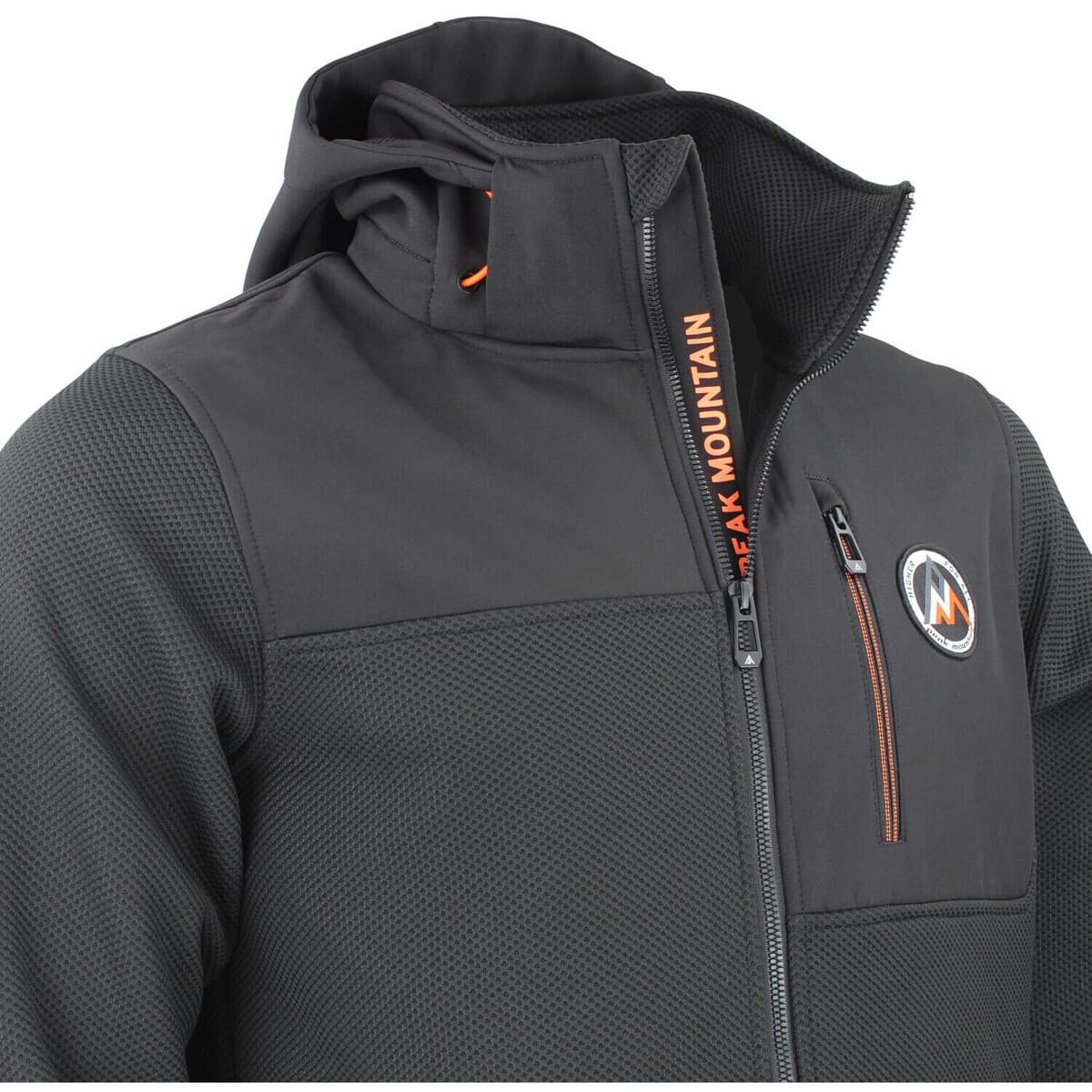 Men's Sweatshirts Peak Mountain Black