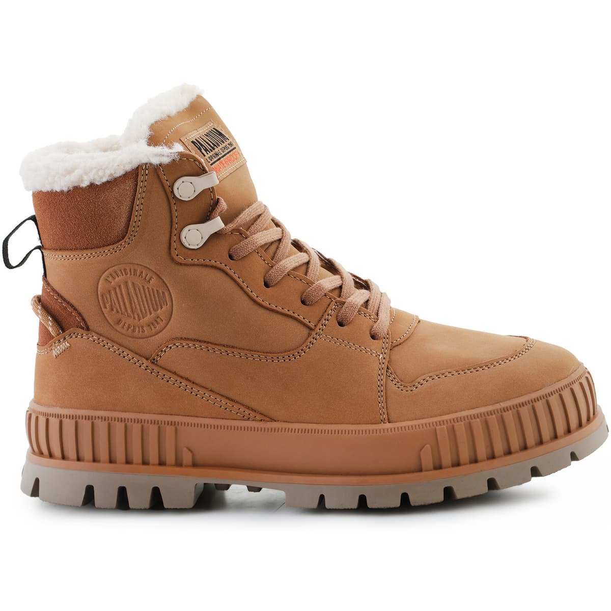 Women's Boots Palladium Brown