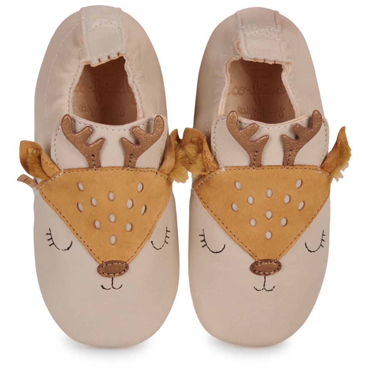 Boys' House Slippers Easy Peasy Beige