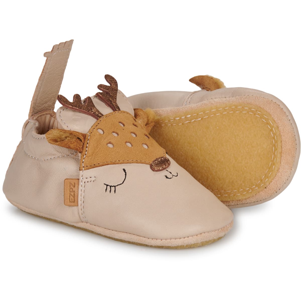 Girls' House Slippers Easy Peasy Beige