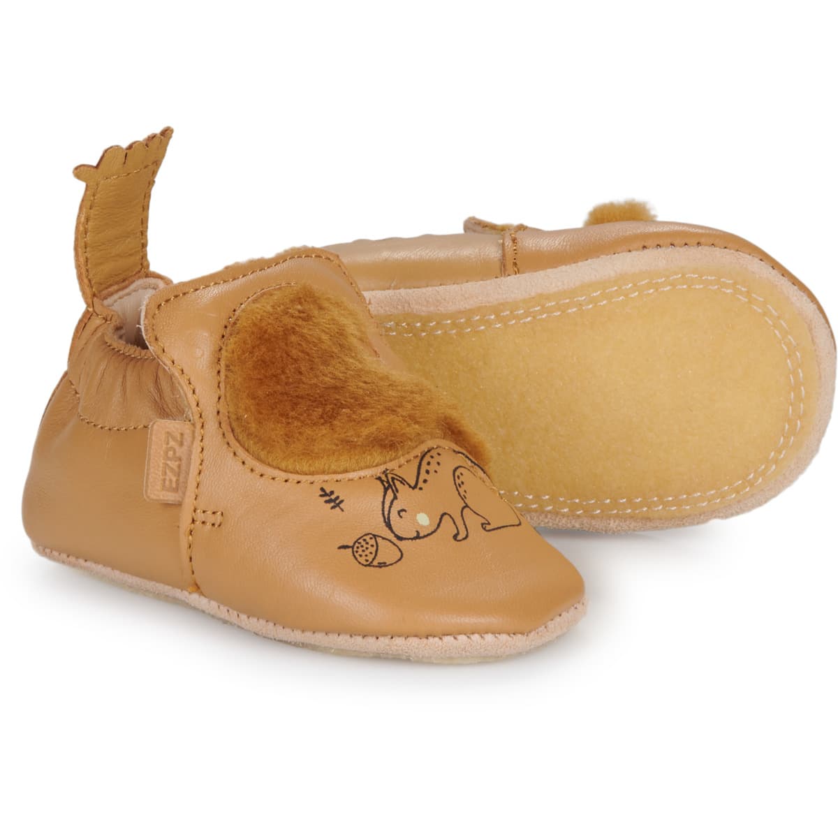 Boys' House Slippers Easy Peasy Brown