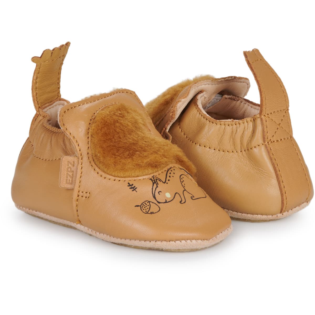 Boys' House Slippers Easy Peasy Brown