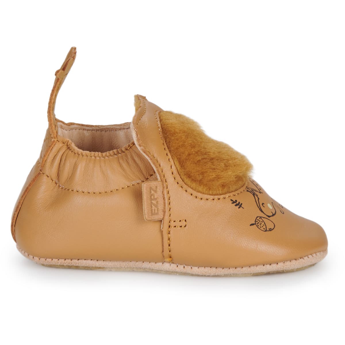 Boys' House Slippers Easy Peasy Brown