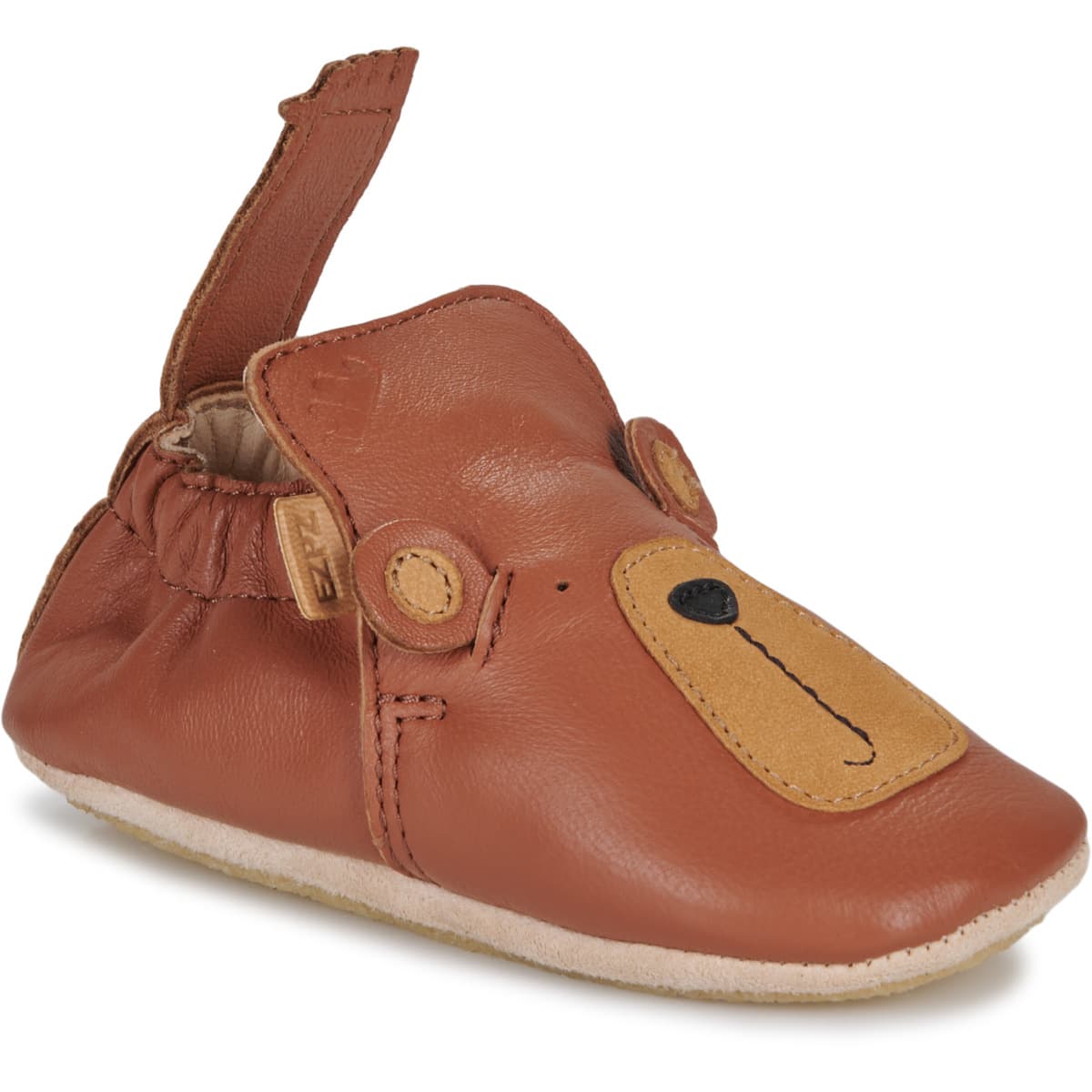 Boys' House Slippers Easy Peasy Brown