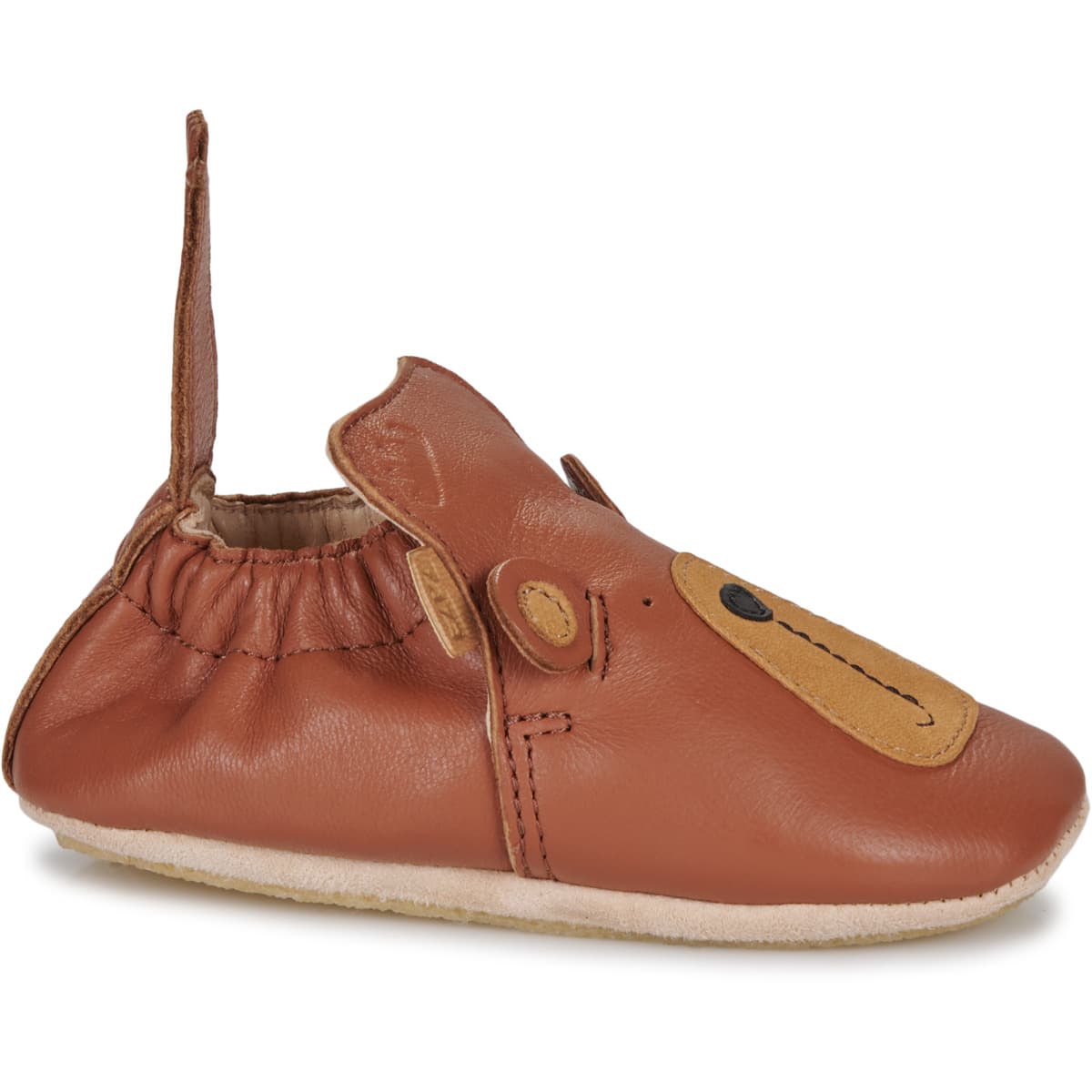 Girls' House Slippers Easy Peasy Brown