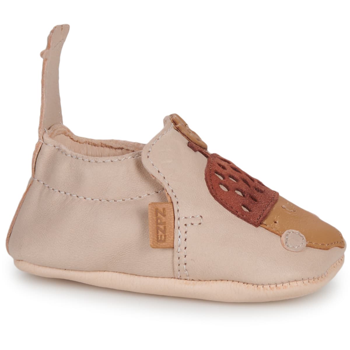Boys' House Slippers Easy Peasy Beige