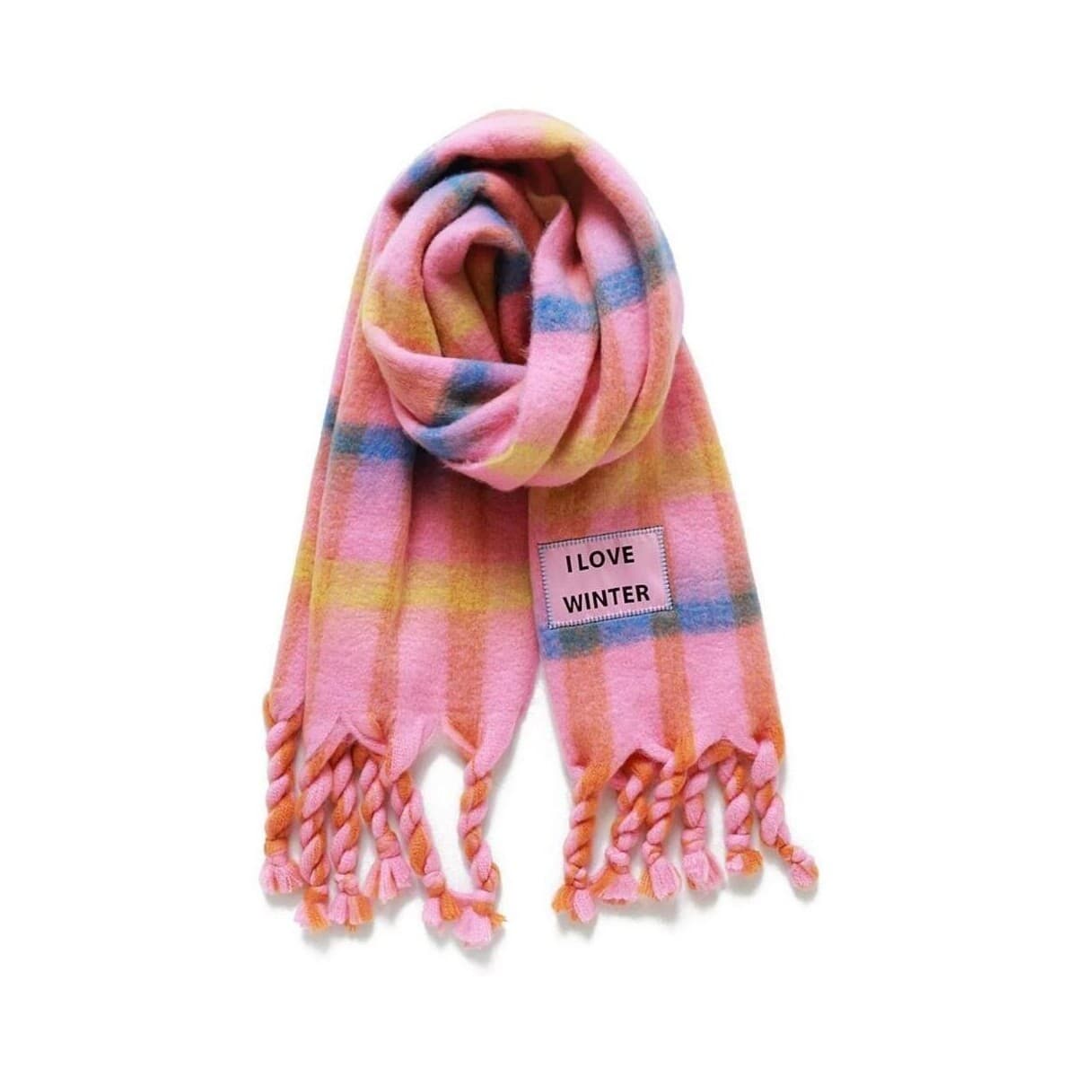 Κασκόλ Verb To Do Bufandas Mujer Modèle I Love Winter