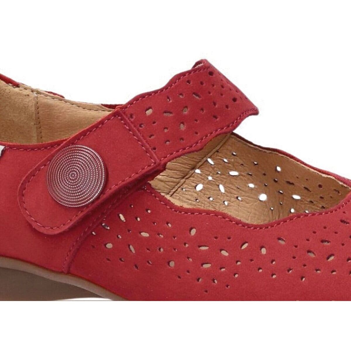 Women's Ballet Flats Mephisto Red