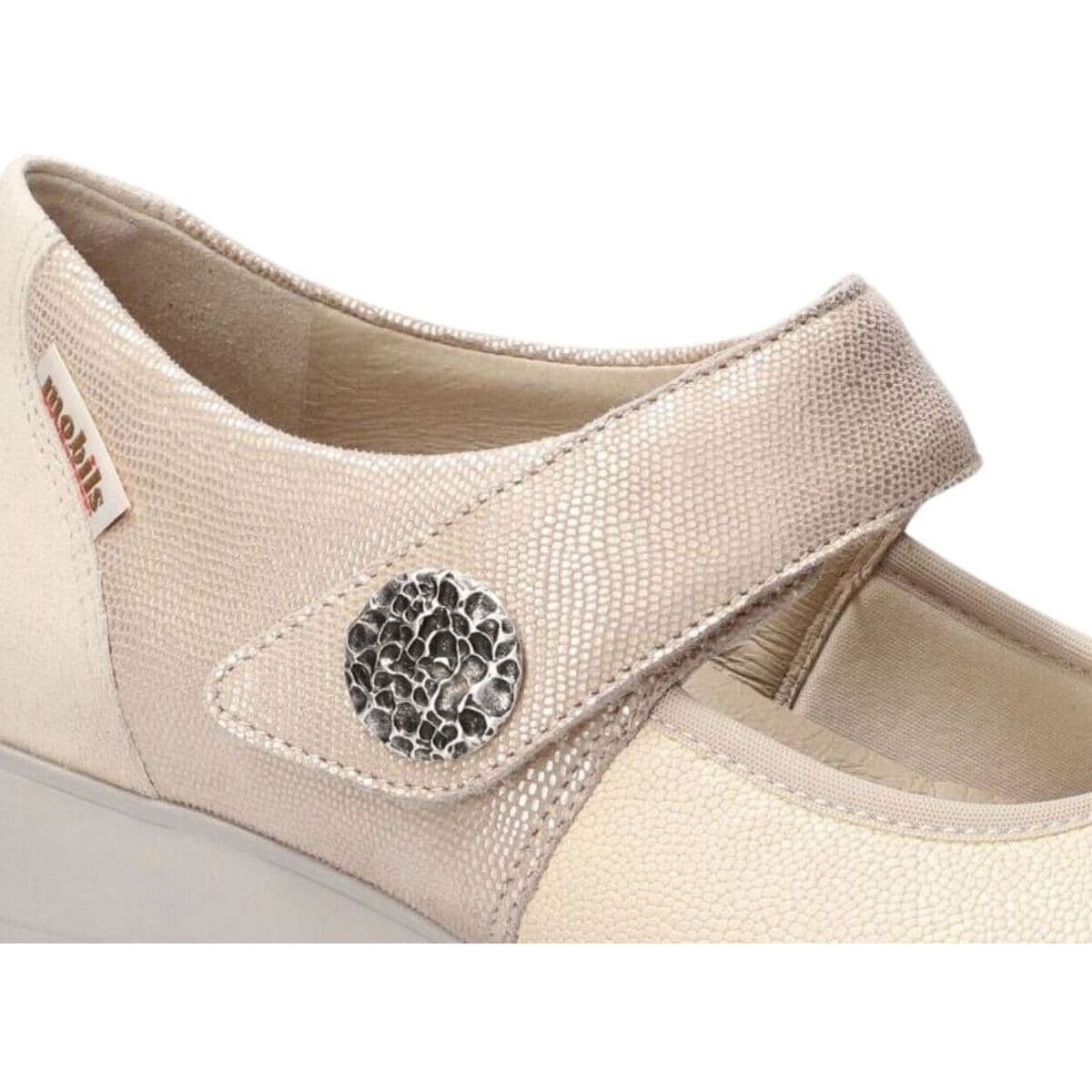 Women's Ballet Flats Mephisto Beige