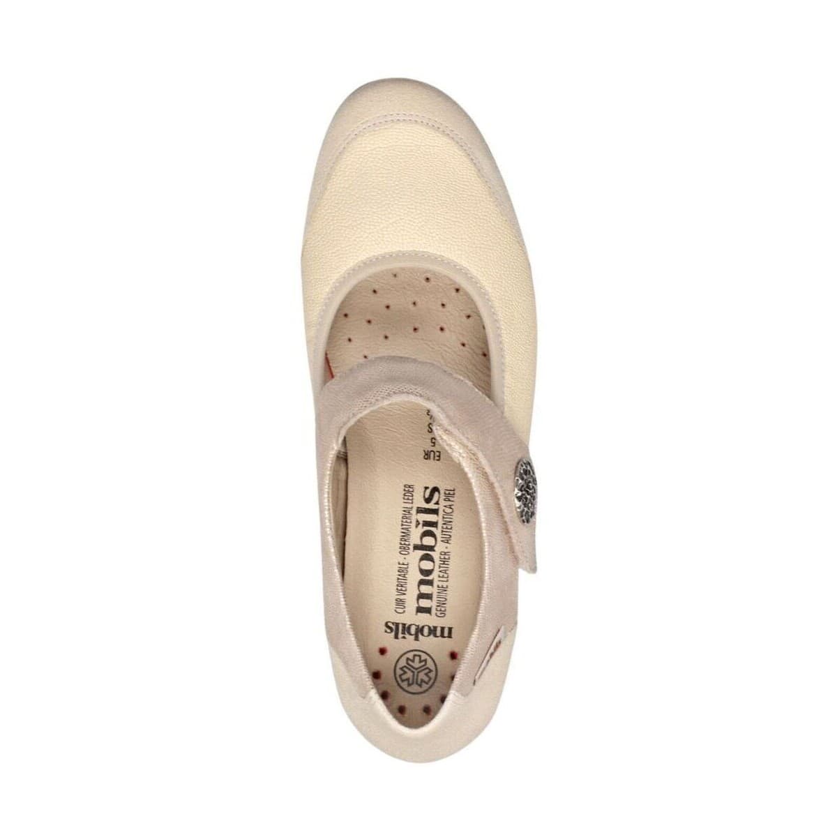 Women's Ballet Flats Mephisto Beige