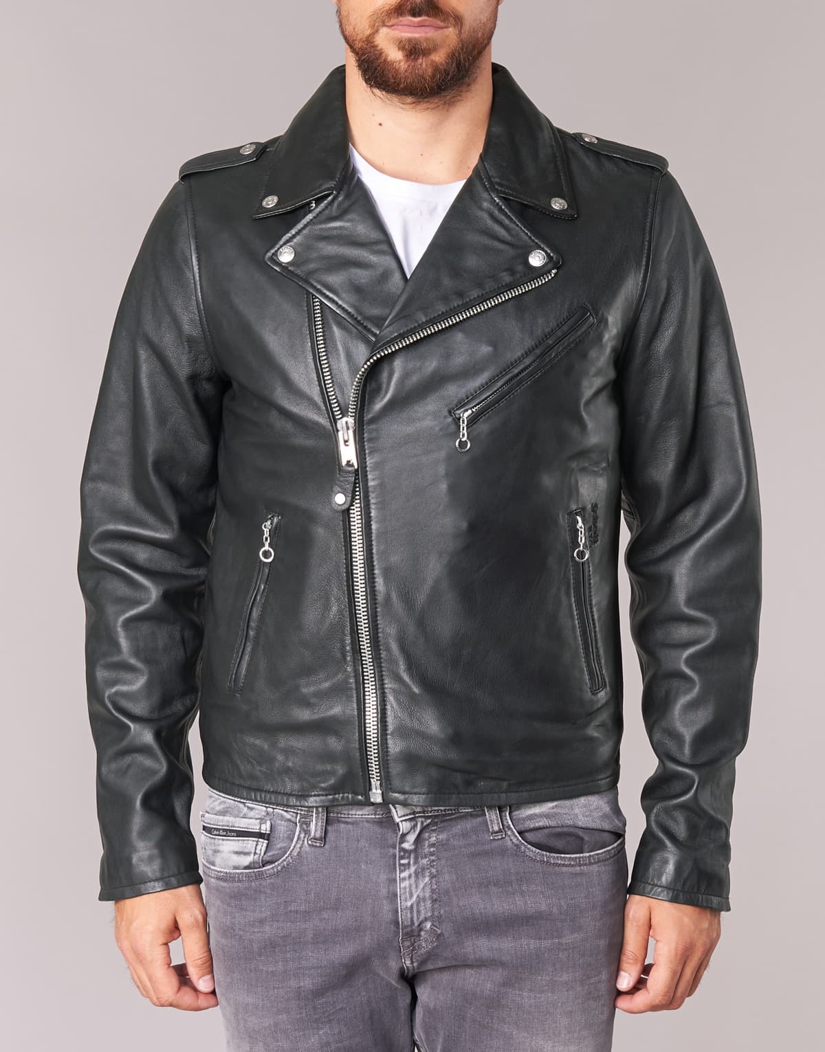 Men's Jackets Schott Black