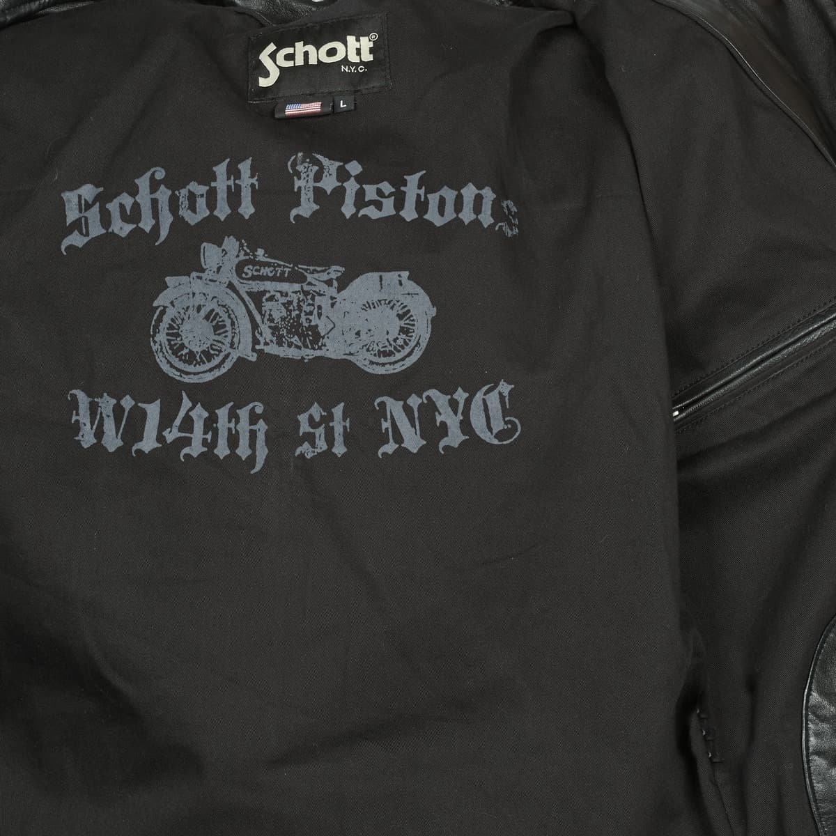 Men's Jackets Schott Black