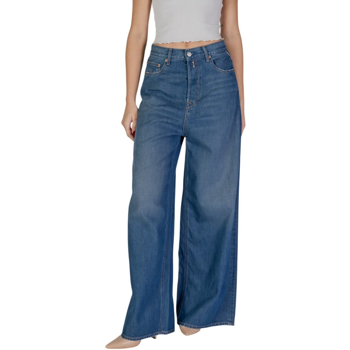 Women's Pants Replay Blue