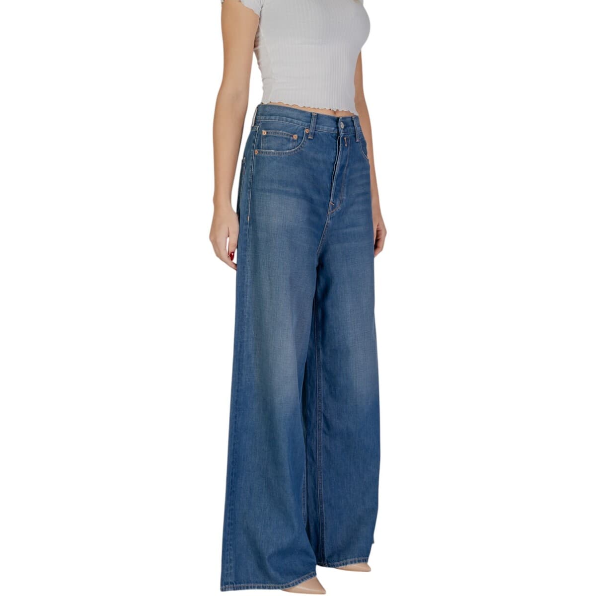 Women's Pants Replay Blue