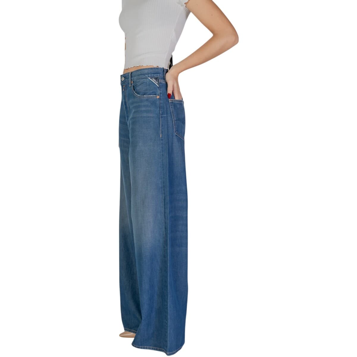 Women's Pants Replay Blue
