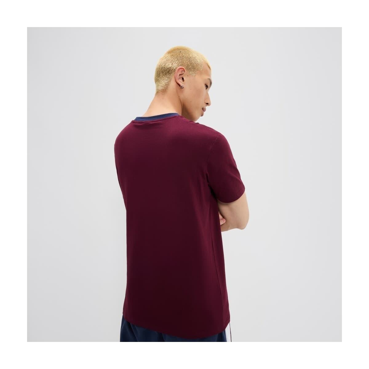 Men's T-Shirts Ellesse Bordeaux