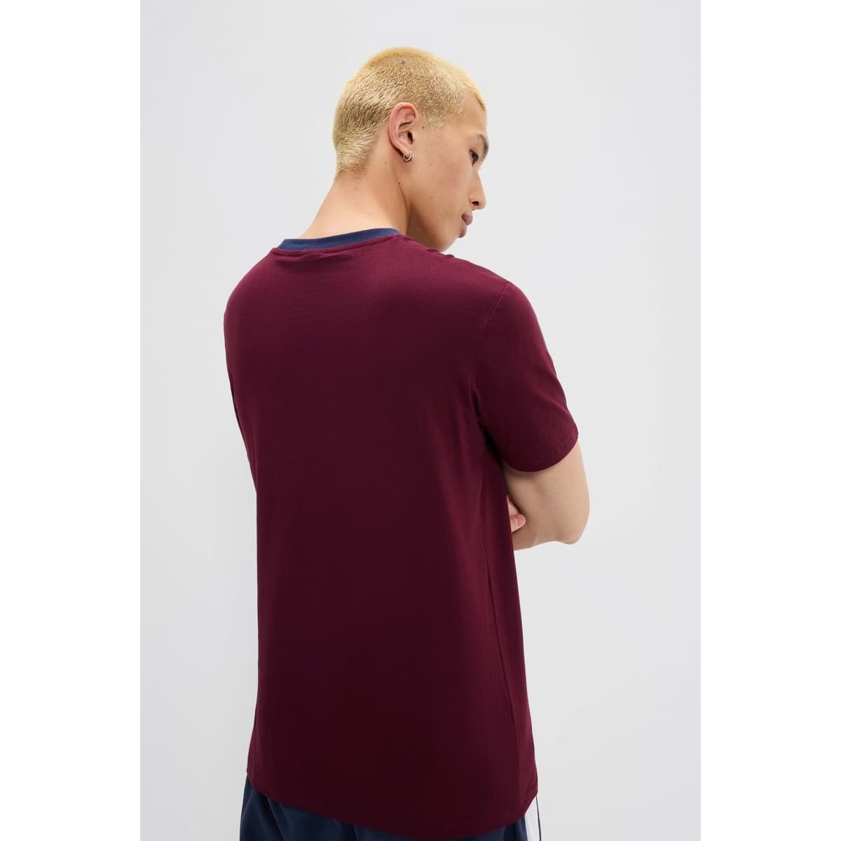 Men's T-Shirts Ellesse Bordeaux