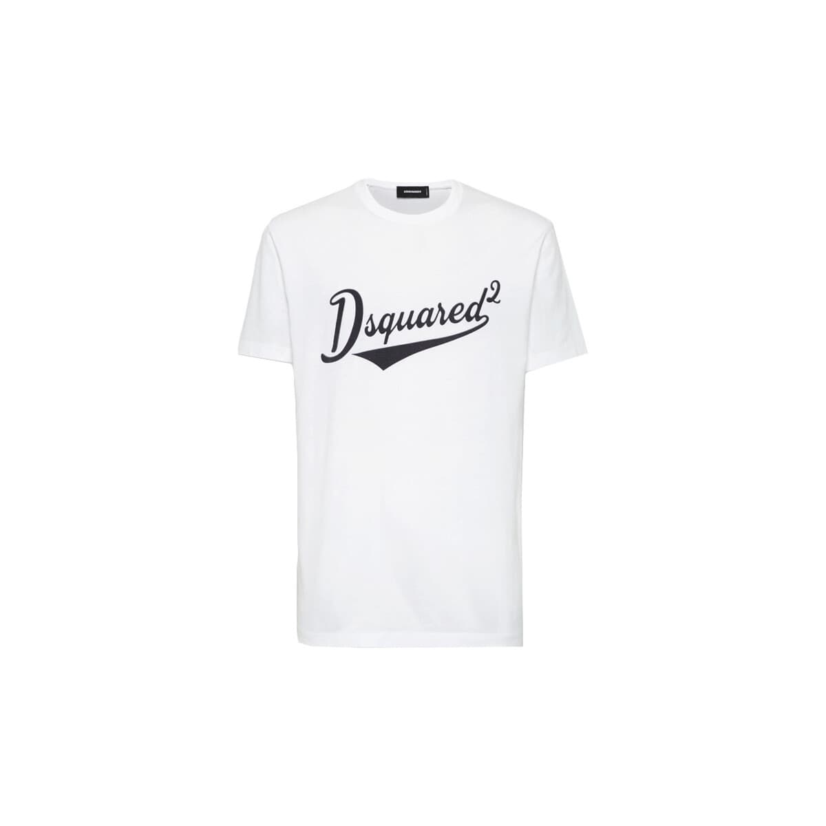 T-shirt με κοντά μανίκια Dsquared VELVET LOGO REUGLAR FIT T-SHIRT MEN