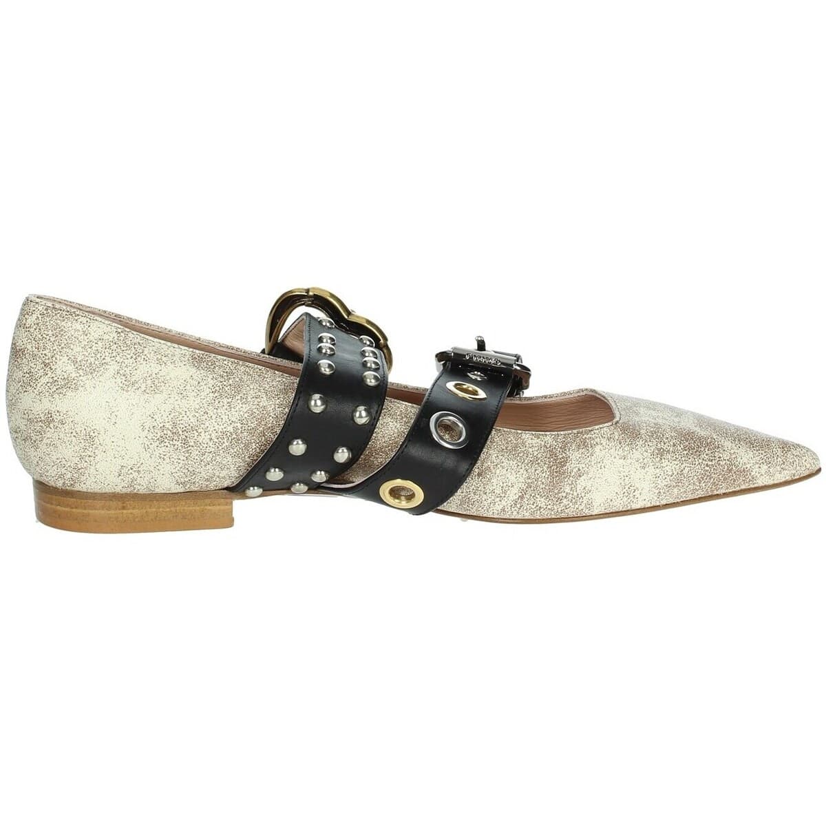 Women's Ballet Flats Pinko Beige