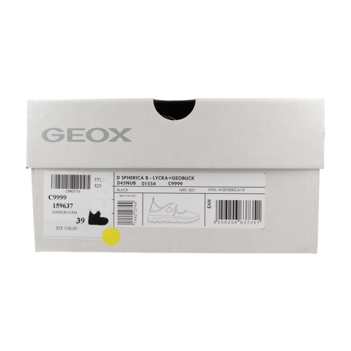 Women's Ballet Flats Geox Black