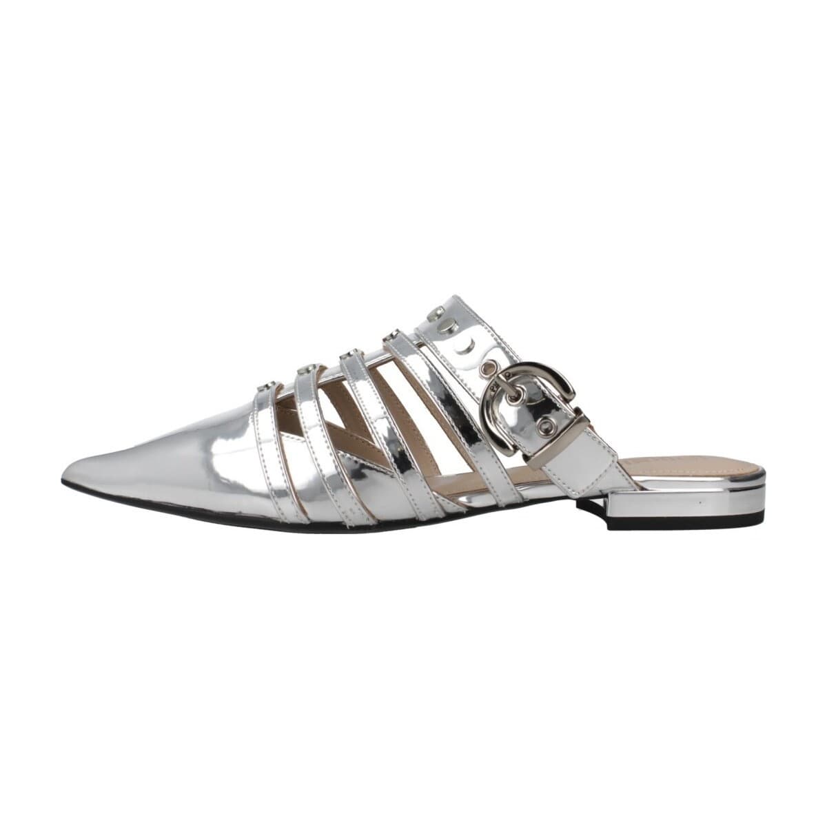 Women's Ballet Flats Pinko Silver