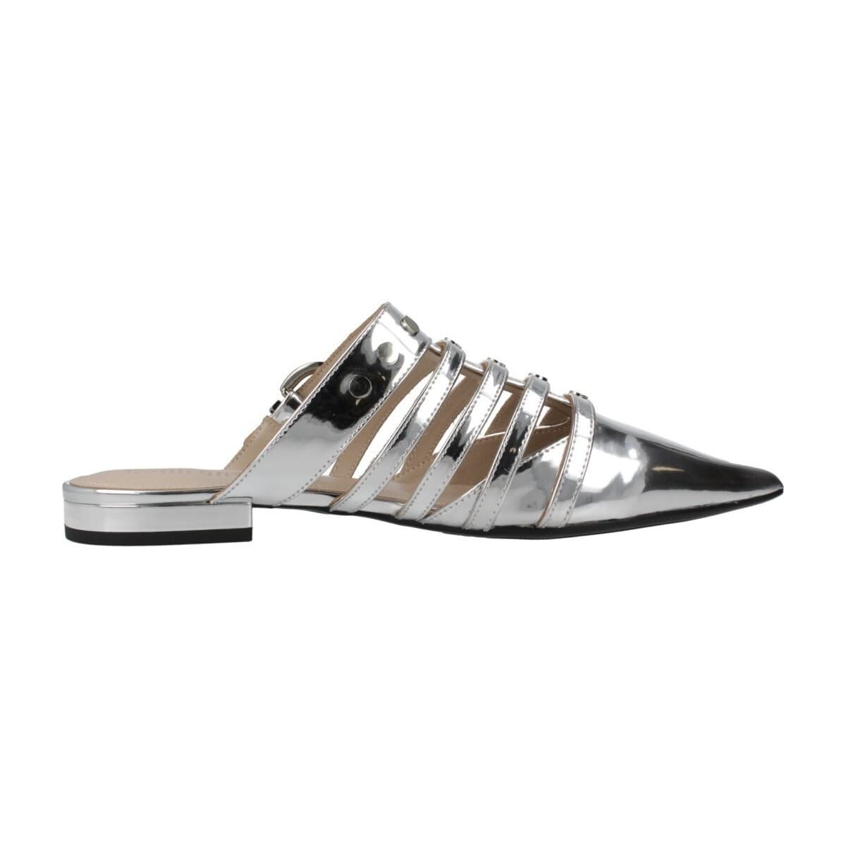 Women's Ballet Flats Pinko Silver