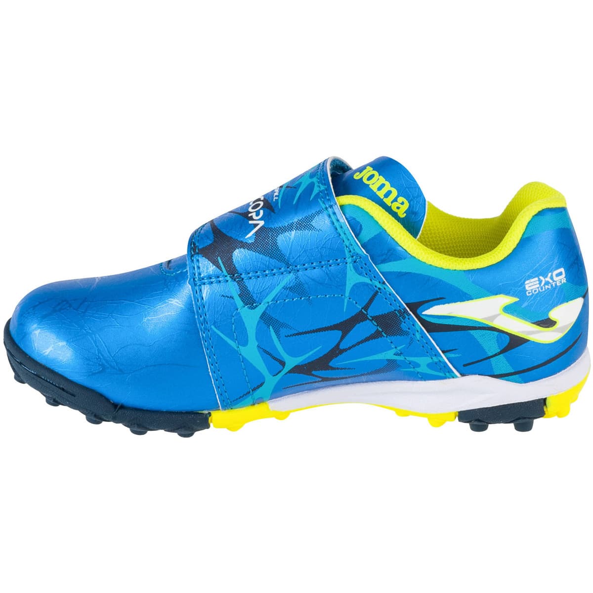 Boys' Football Boots Joma Blue