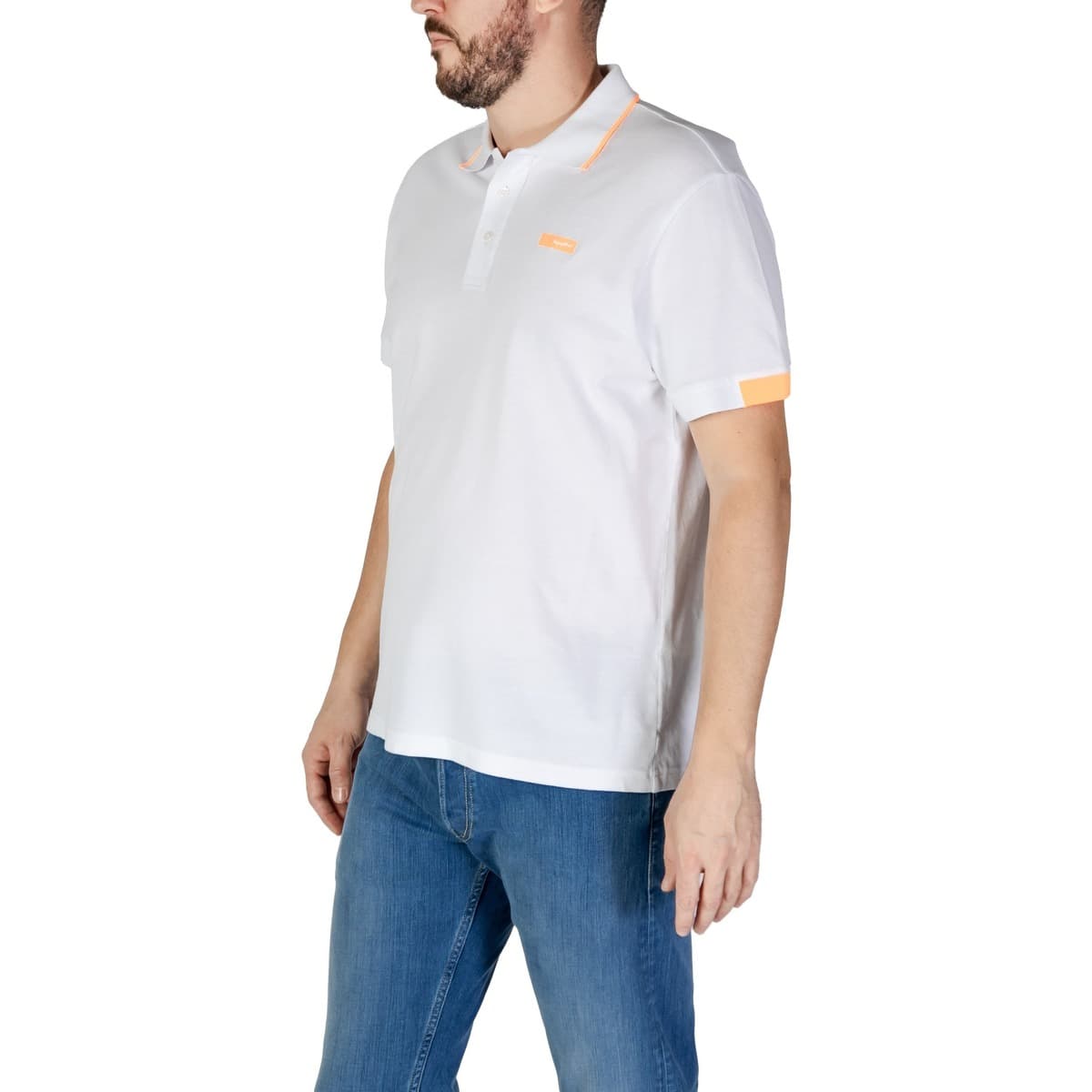 Men's Polo Shirts Refrigiwear White